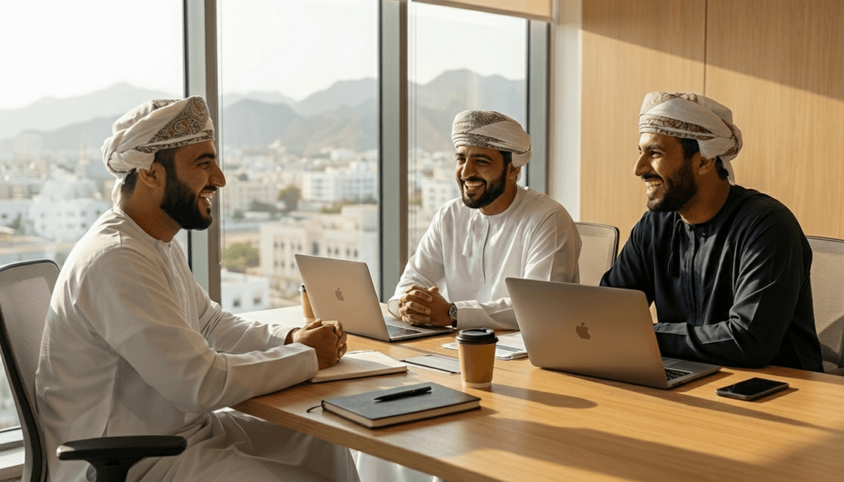 Team meeting in a modern office